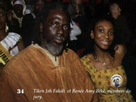 Amy Beké et Tiken Jah Fakoli à l'élection de Miss mali France